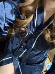 クルミブログ バスローブ！